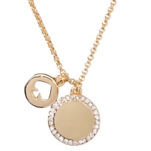 Kate Spade Spot the Spade Pave Charm Pendant